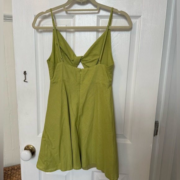 Green Mini Dress - Picture 2 of 6